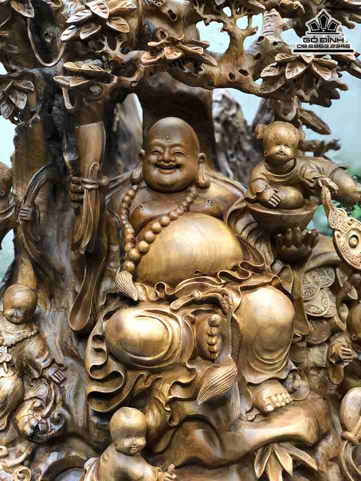 Tuong-Phat-Di-Lac-Ngu-Quy-Go-Bach-Xanh