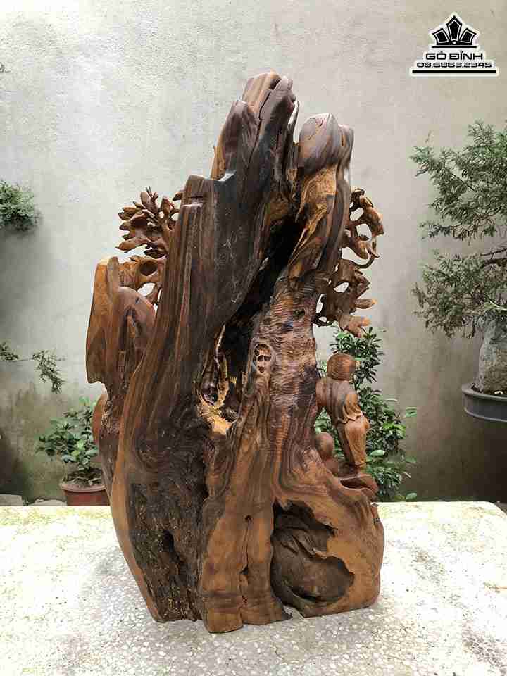 Tuong-Phat-Di-Lac-Ngu-Quy-Go-Bach-Xanh