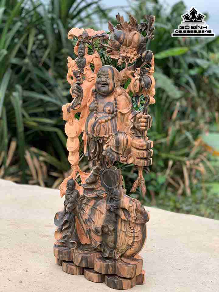 Tuong-Phat-Di-Lac-Vac-Canh-Dao-Go-Mun-Hoa