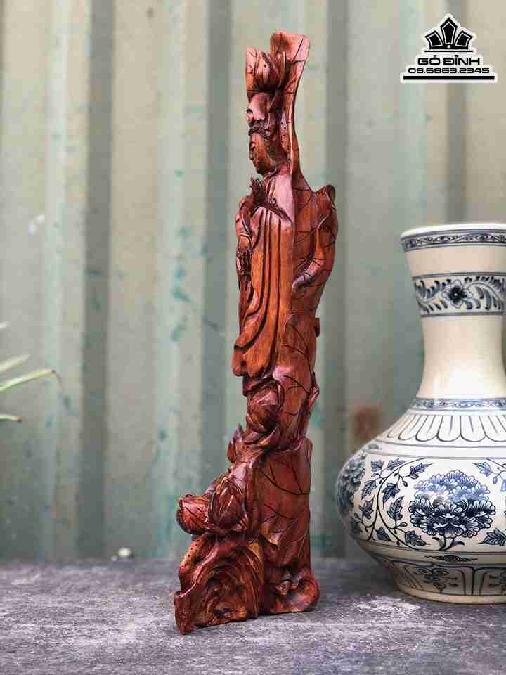 Tượng Phật Bà Quan Âm Gỗ Sưa 