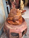 Cóc phú quý gỗ hương 1