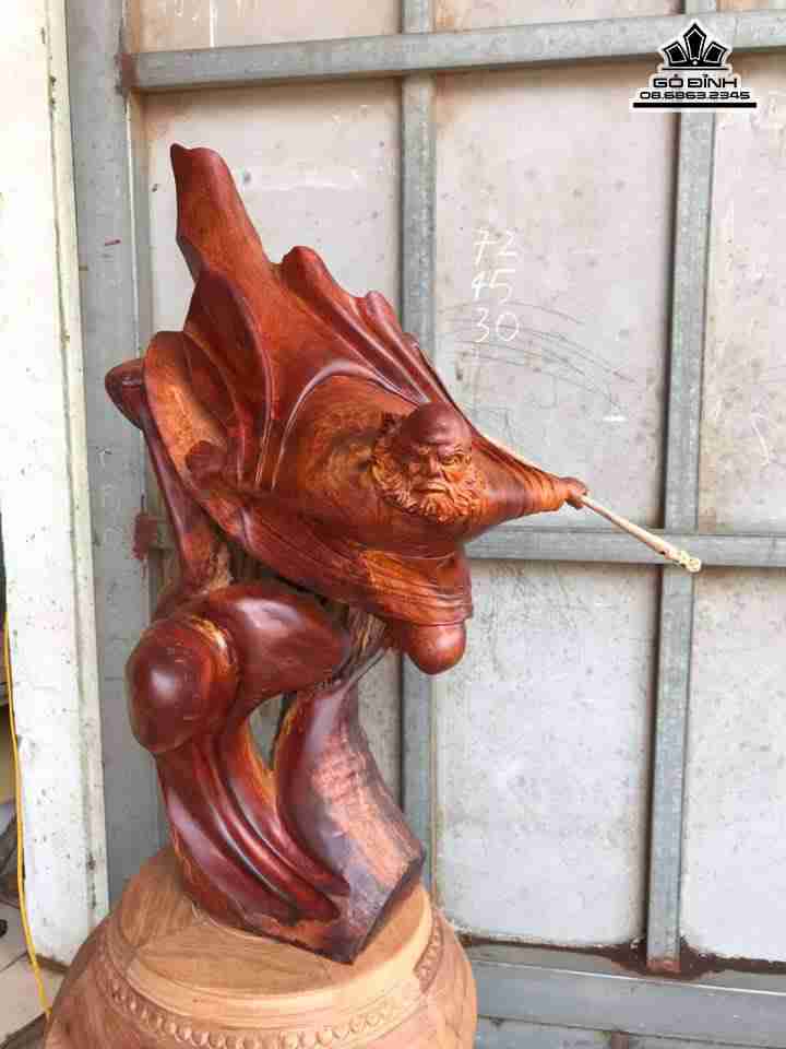 Đạt ma xuất quyền gỗ hương  5