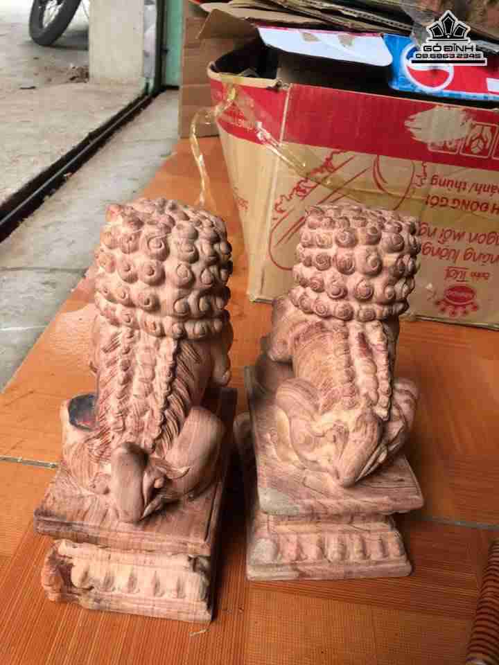 Cặp tỳ hưu gỗ hương  3