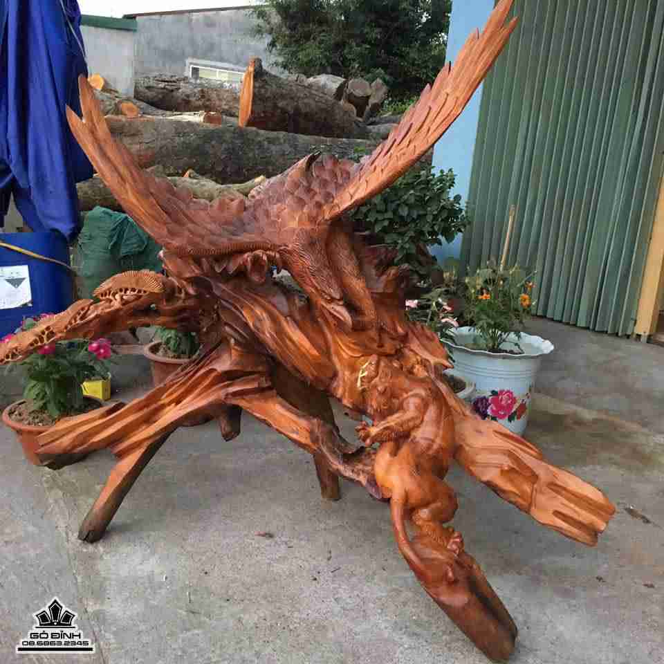 Anh hùng tương ngộ gỗ hương  3