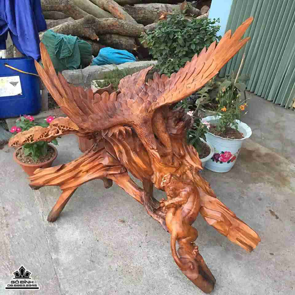 Anh hùng tương ngộ gỗ hương  4