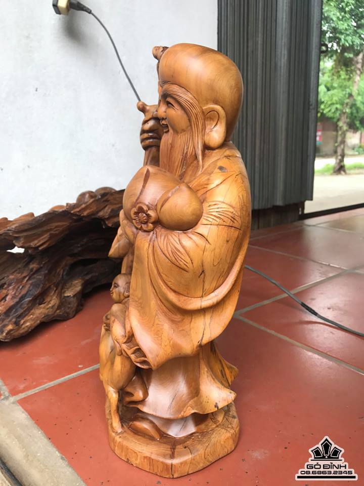 Ông thọ gỗ bách xanh  2