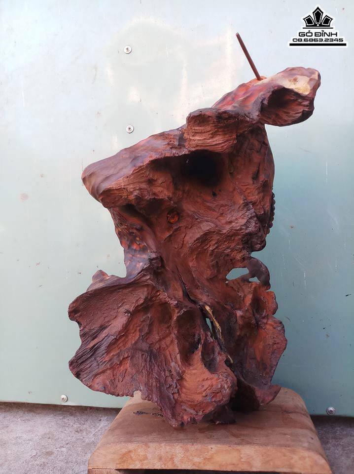 Đạt ma xuất quyền gỗ trắc đỏ đen 4