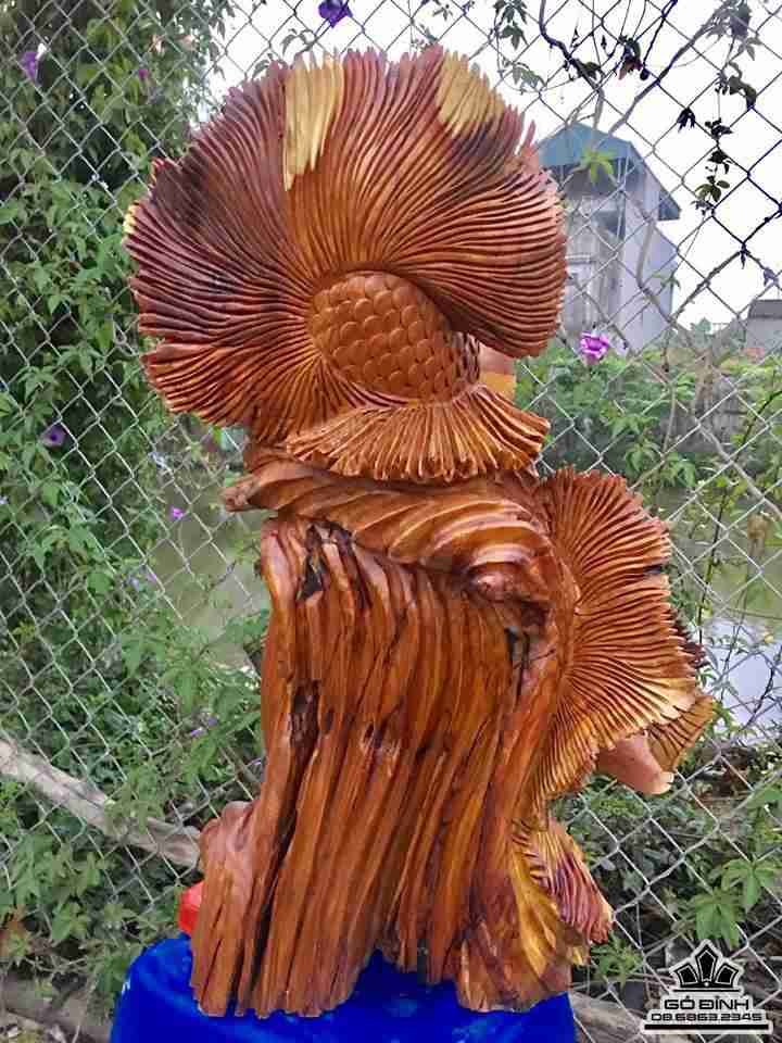 Cá phú quý gỗ hương 3