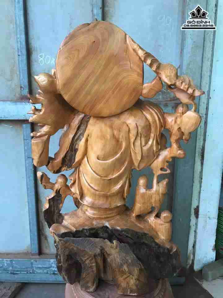 mua-tuong-Phat-di-lac-ngu-phuc-go-po-mu-cao-80-rong-50-day-30-cm-gia