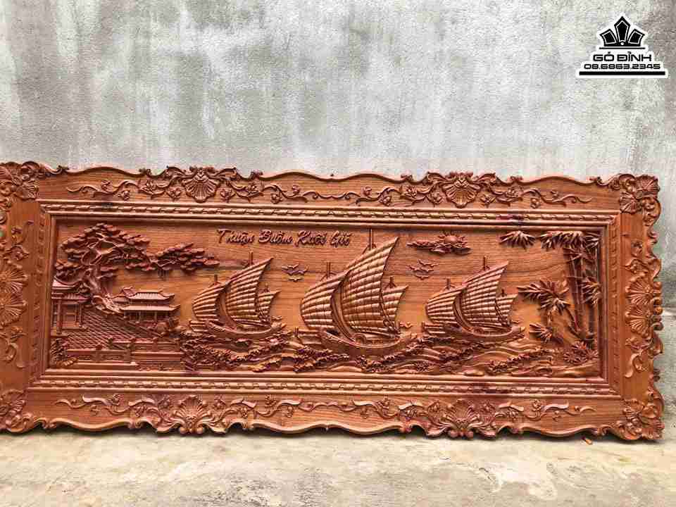 Tranh-Thuan-Buom-Xuoi-Gio-Go-Xoan-Huong