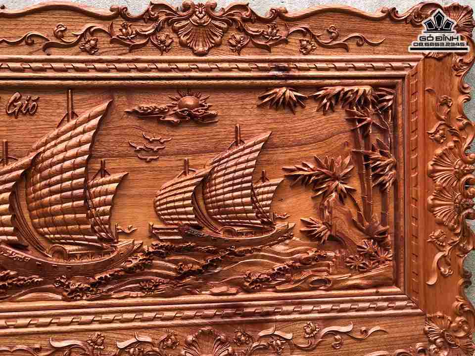 Tranh-Thuan-Buom-Xuoi-Gio-Go-Dep