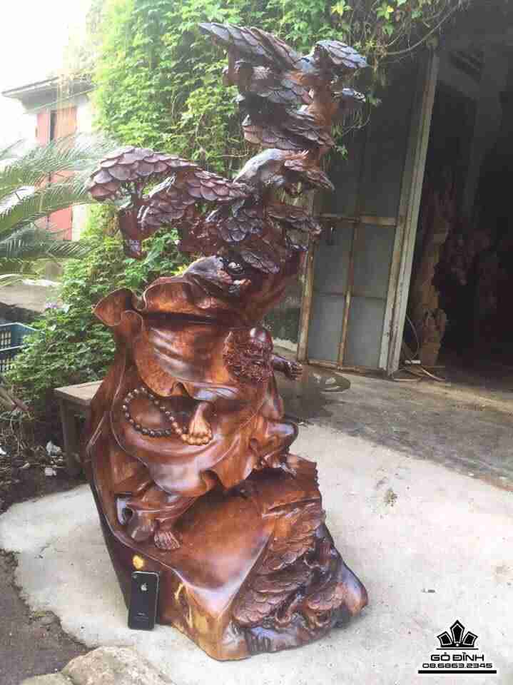 Đạt ma gỗ hương 3