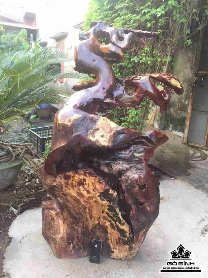 Đạt ma gỗ hương 4