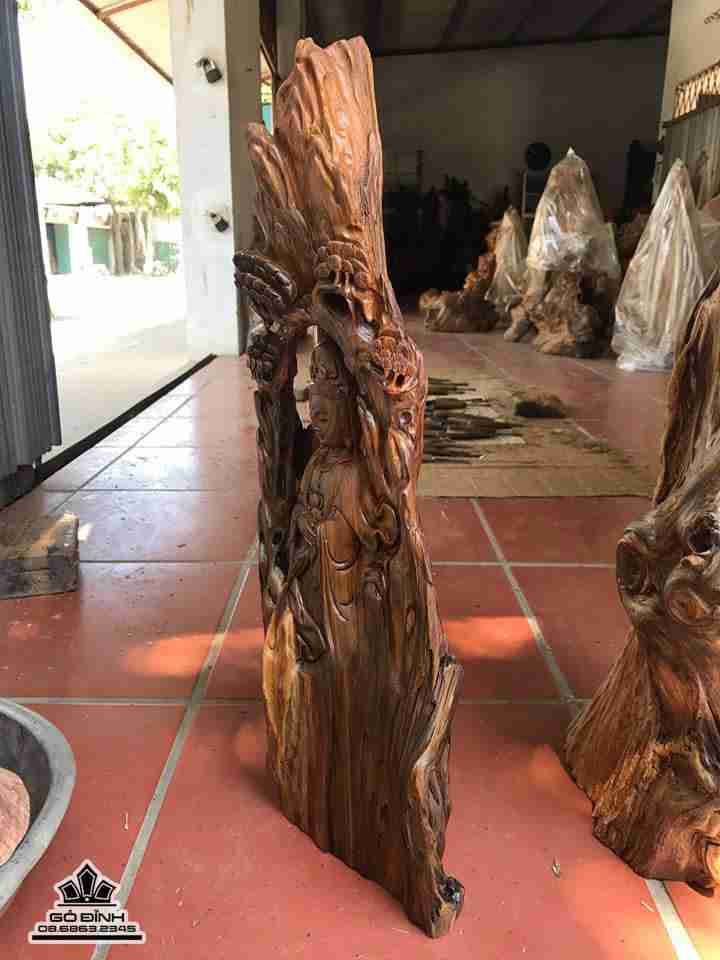 Phật bà gỗ bách xanh thơm  1