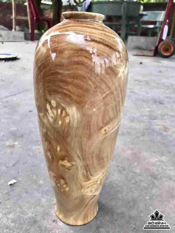 Bình phú quý gỗ nu nghiến 3