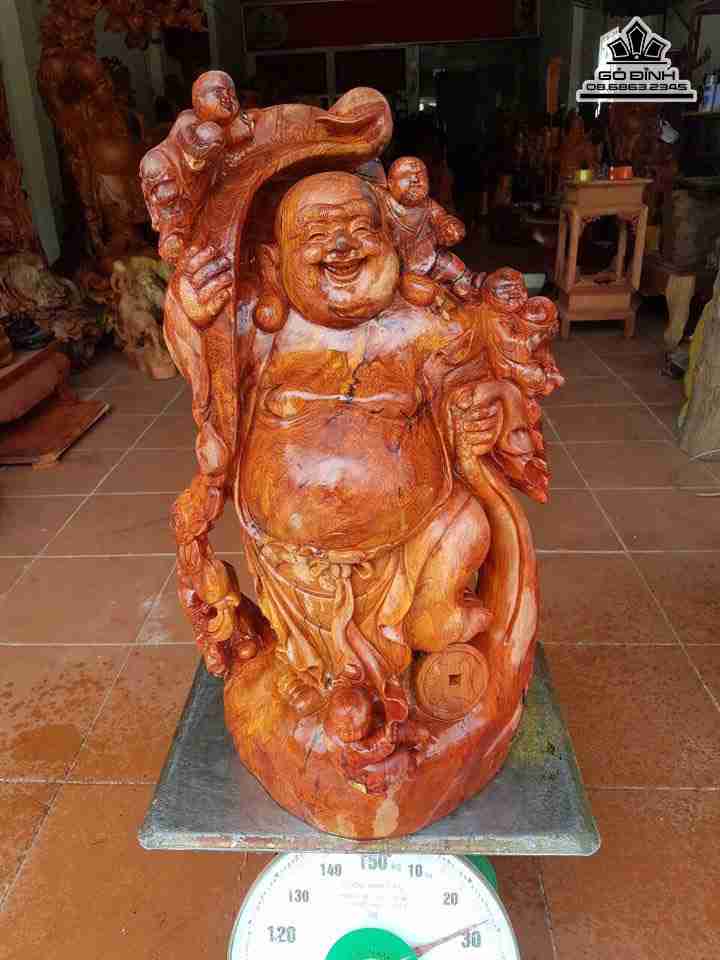 tuong-Phat-di-lac-ngu-phuc-go-cam-cao-66-rong-40-sau-30-cm