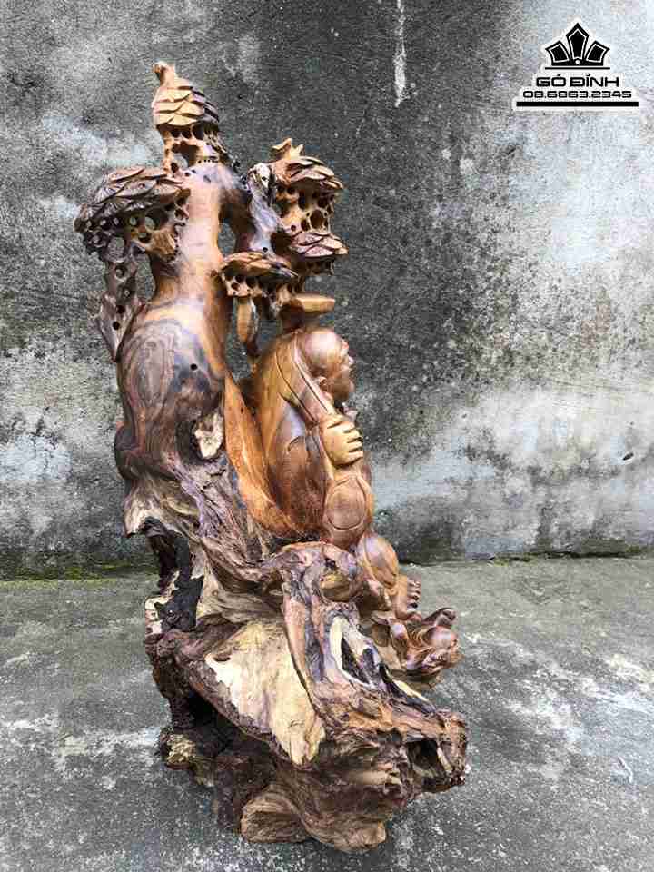 Tuong-Phat-Di-Lac-Go-Bach-Xanh