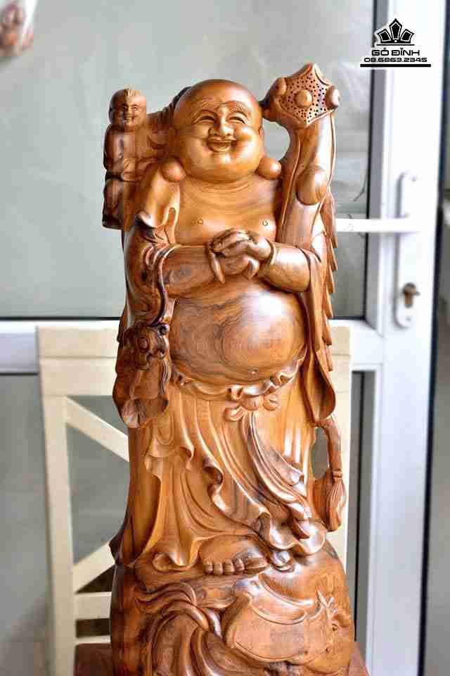 tuong-Phat-di-lac-cam-gay-nhu-y-go-bach-xanh-cao-71-ngang-28-day-26-cm