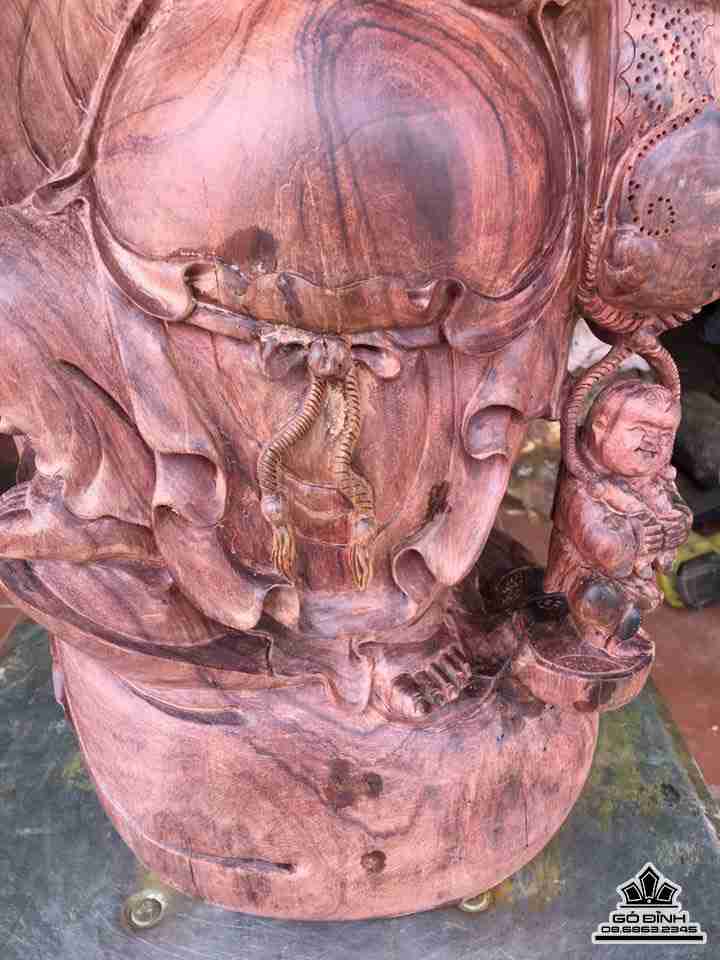 Phat-di-lac-tam-phuc-go-cam-cao-55-rong-32-sau-26-cm