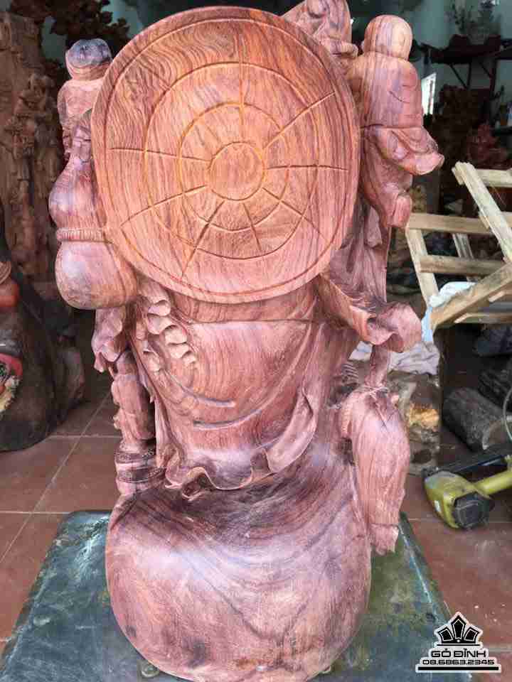 Phat-di-lac-tam-phuc-go-cam-cao-55-rong-32-sau-26-cm