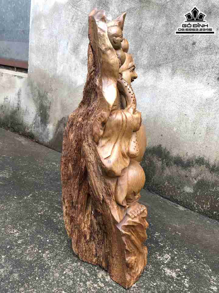 Tuong-Phat-Di-Lac-Tam-Phuc-Go-Bach-Xanh