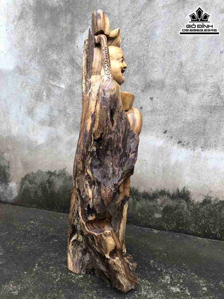 Tuong-Phat-Di-Lac-Go-Lua-Bach-Xanh