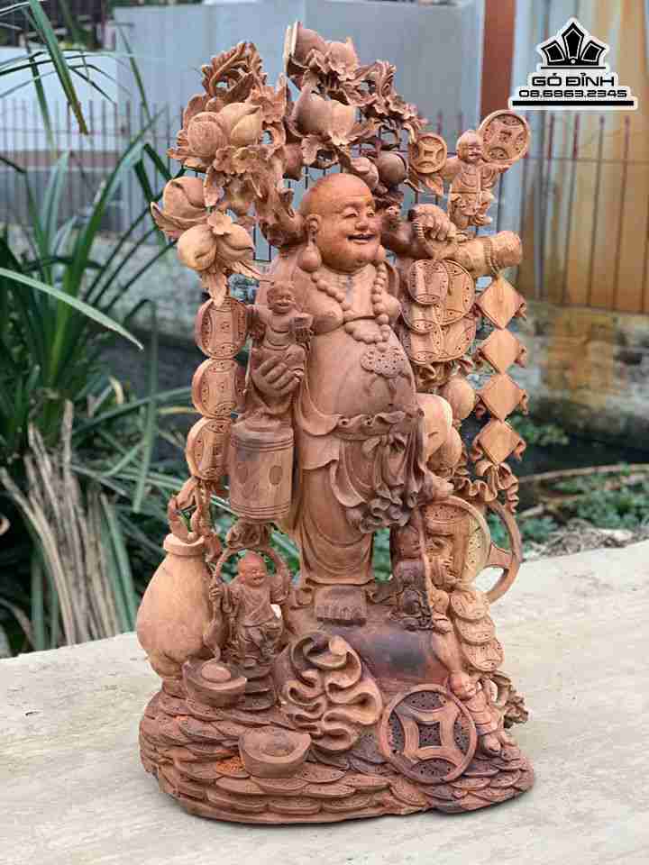 uong-Phat-Di-Lac-Vac-Canh-Dao-Ngu-Phuc-Go-Huong