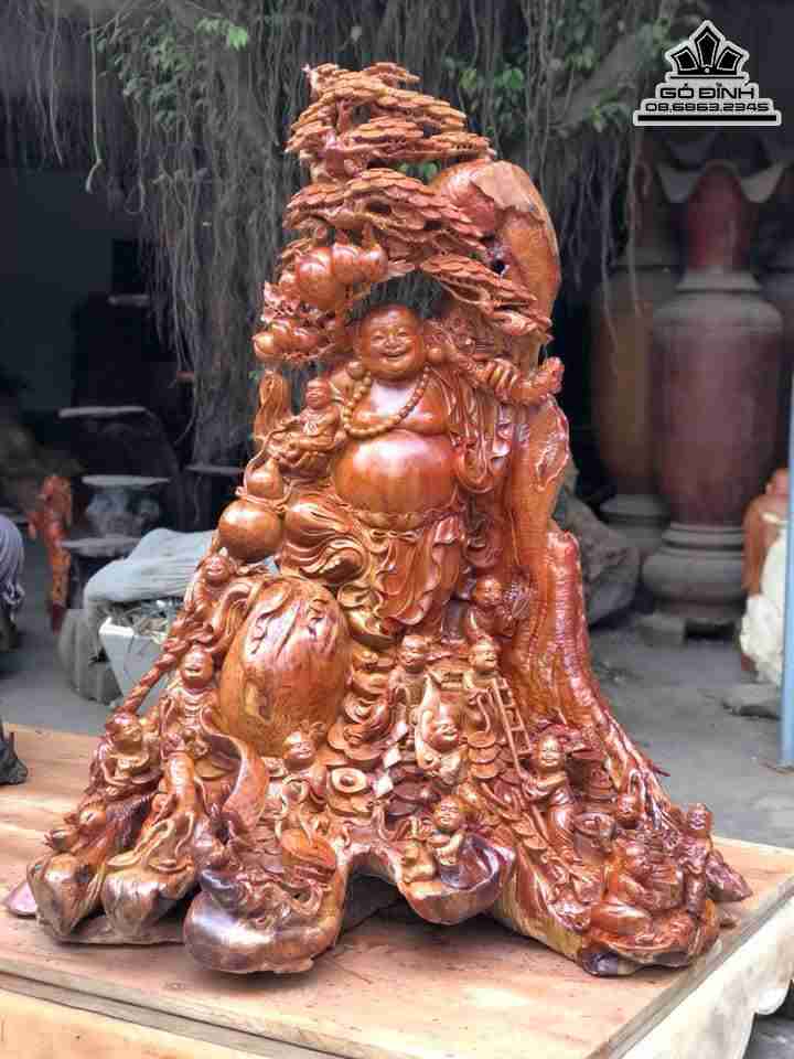 Tuong-Phat-Di-Lac-Va-Thap-Ngu-Tieu-Dong-Go-Sun-Huong