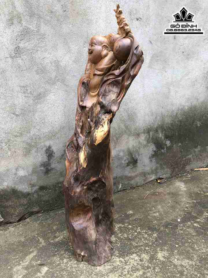 Tuong-Phat-Di-Lac-Go-Lua-Bach-Xanh