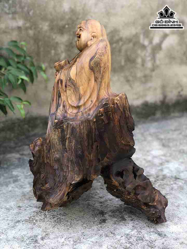 Tuong-Phat-Di-Lac-Go-Lua-Bach-Xanh