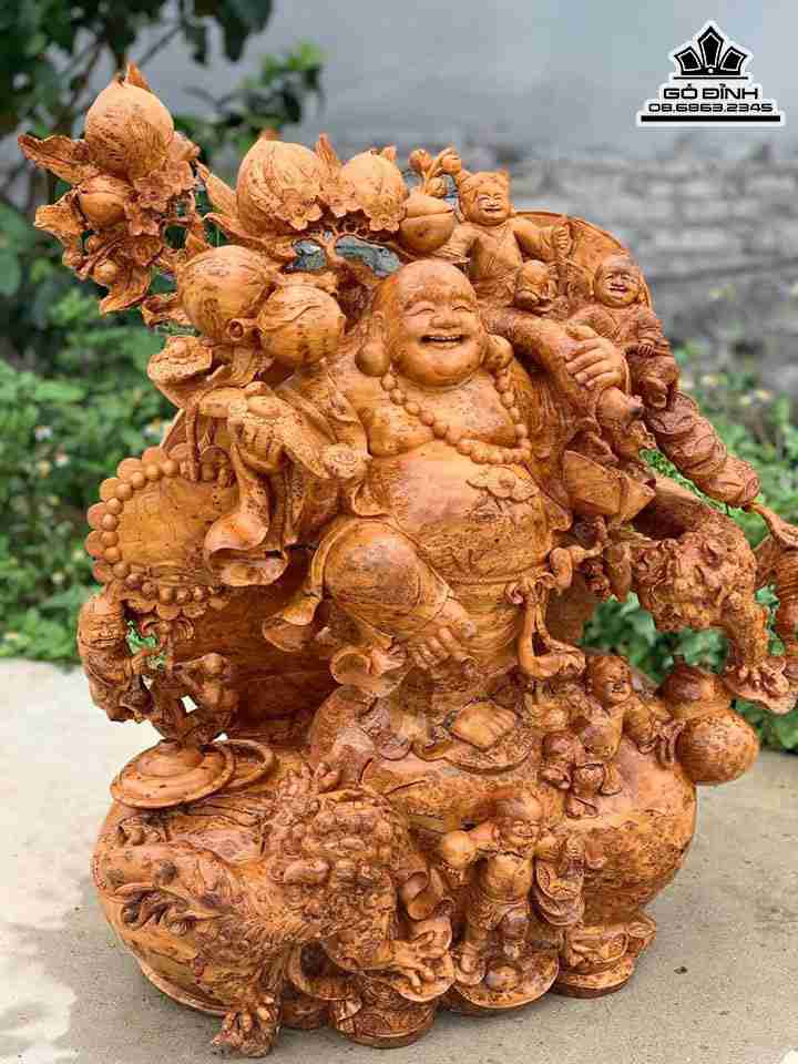 Tuong-Phat-Di-Lac-Vac-Canh-Dao-Tai-Loc-Go-Nu-Ngoc-Am