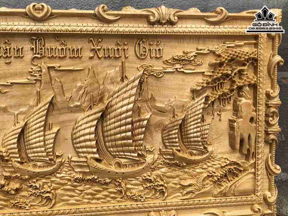 Tranh-Thuan-Buom-Xuoi-Gio-Go-Bo-Ma-Doi-La-To