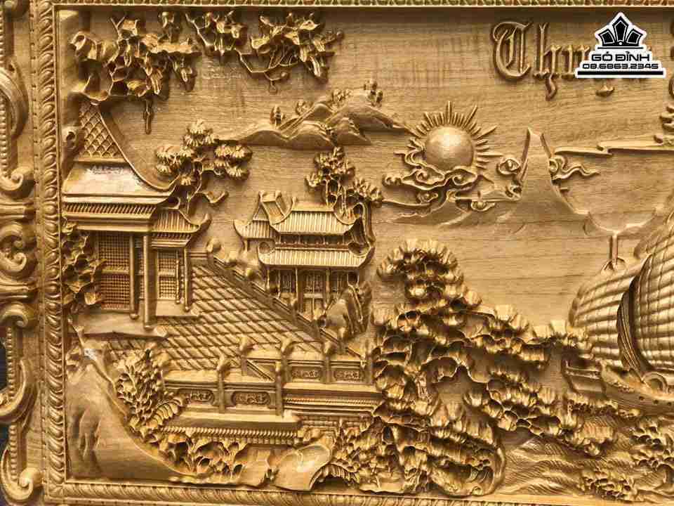 Tranh-Thuan-Buom-Xuoi-Gio-Go-My-Nghe