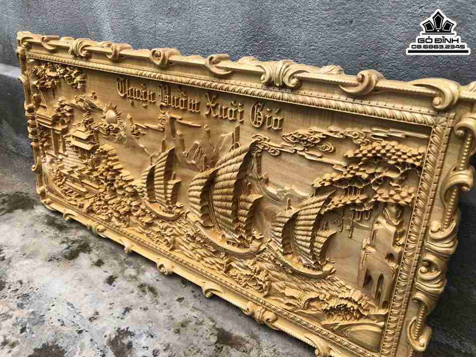 Tranh-Thuan-Buom-Xuoi-Gio-Go-Doi-La-To