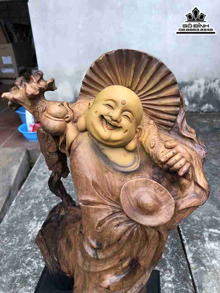 Tuong-Phat-Di-Lac-Go-Bach-Xanh