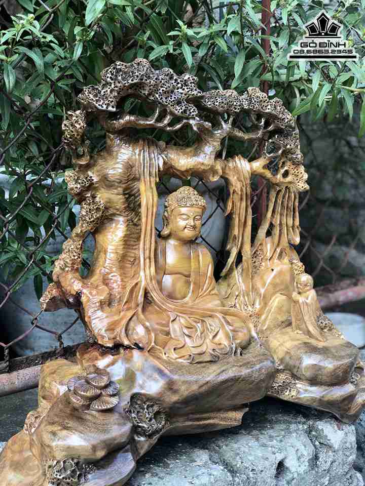 Tuong-Phat-To-Ngoi-Thien-Go-Xa-Xi-Gu-Huong