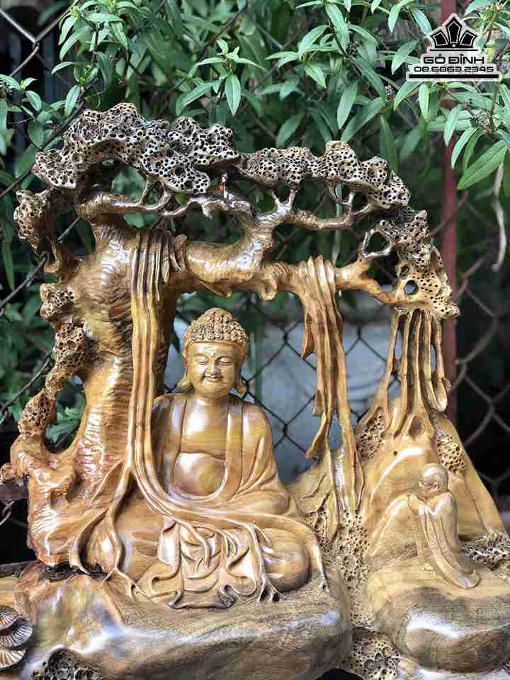 Tuong-Phat-To-Ngoi-Thien-Go-Gu-Huong