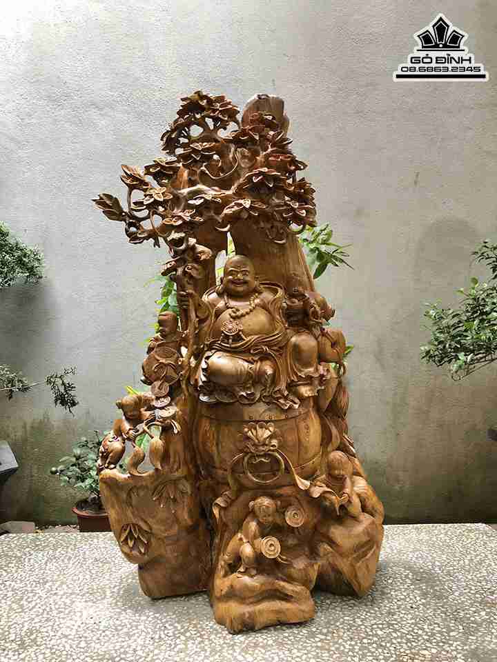 Tuong-Phat-Di-lac-Ngu-Phuc-Go-Bach-Xanh