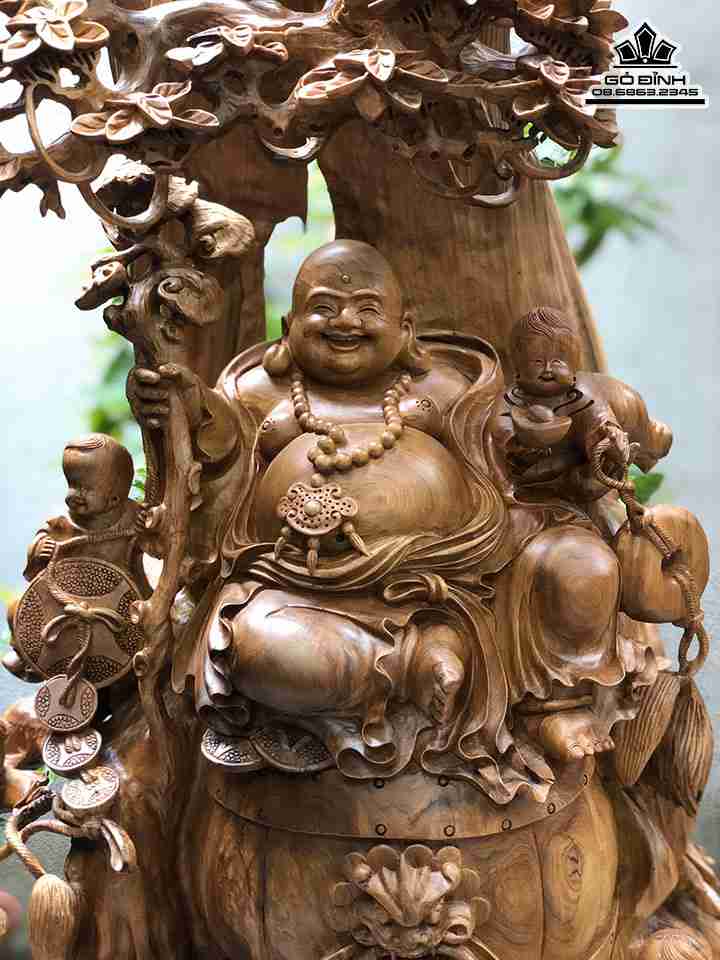 Tuong-Phat-Di-lac-Ngu-Phuc-Go-Bach-Xanh