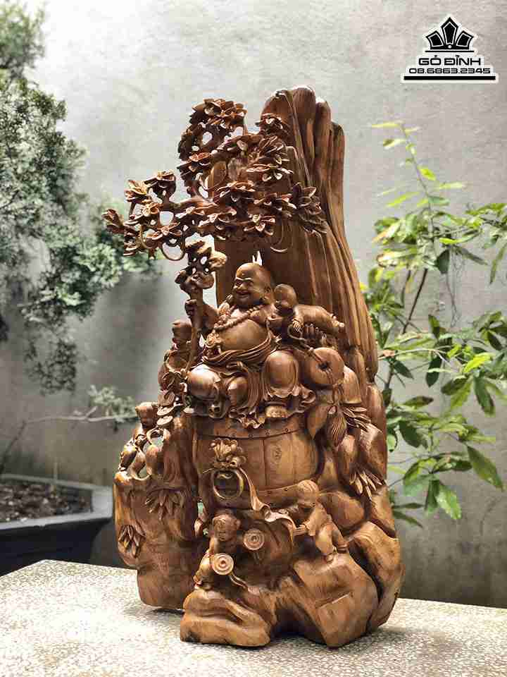 Tuong-Phat-Di-lac-Ngu-Phuc-Go-Bach-Xanh