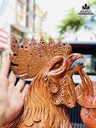 Tượng Gia Đình Gà Gỗ Hương Việt 7