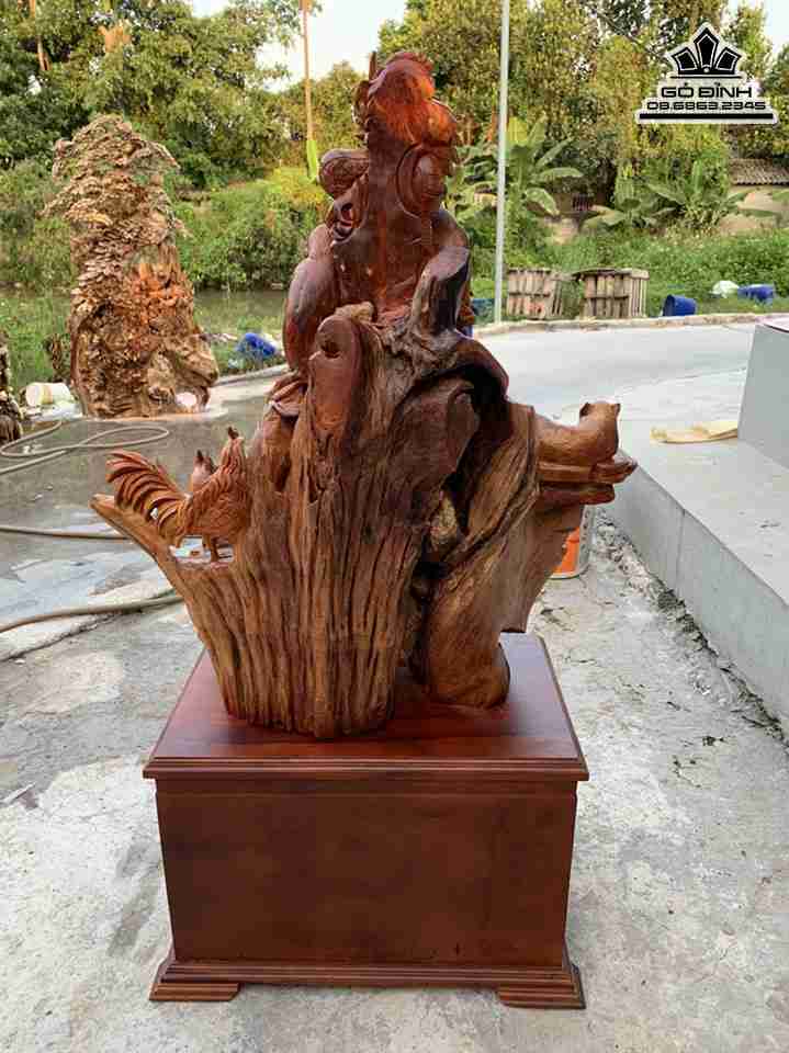 Tượng 12 Con Giáp Gỗ Hương Việt 3