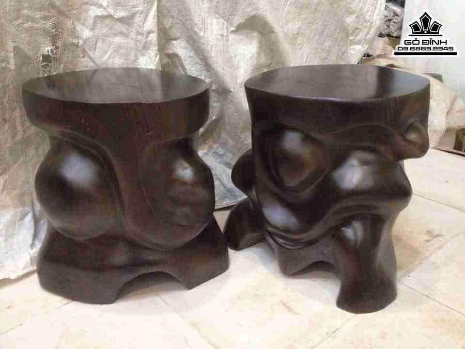 Cặp Đôn Gỗ Sao Xanh 1