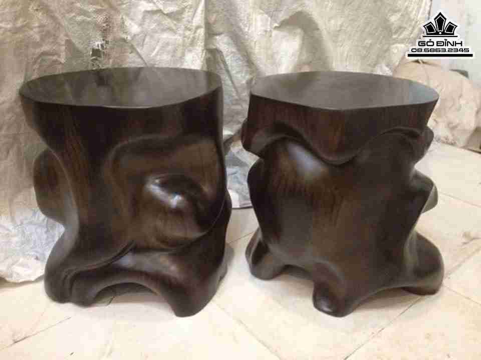 Cặp Đôn Gỗ Sao Xanh 4