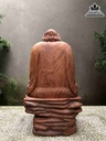 Tượng Đạt Ma Sư Tổ Ngồi Thiền Gỗ Hương 4