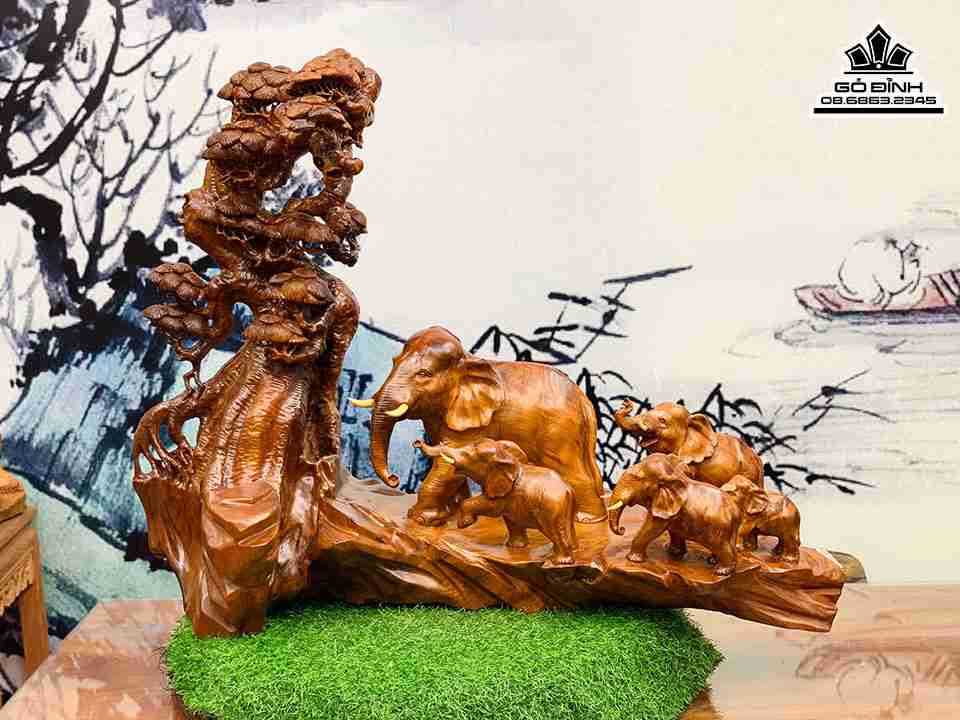 Cầu Voi Gỗ Hương Việt 1