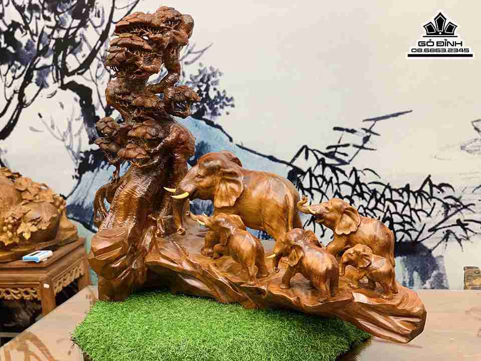 Cầu Voi Gỗ Hương Việt 3