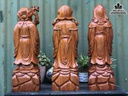 Tượng Tam Đa Phúc Lộc Thọ Gỗ Hương 4