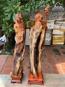 Cặp Tượng Đạt Ma Sư Tổ Gỗ Hương 4