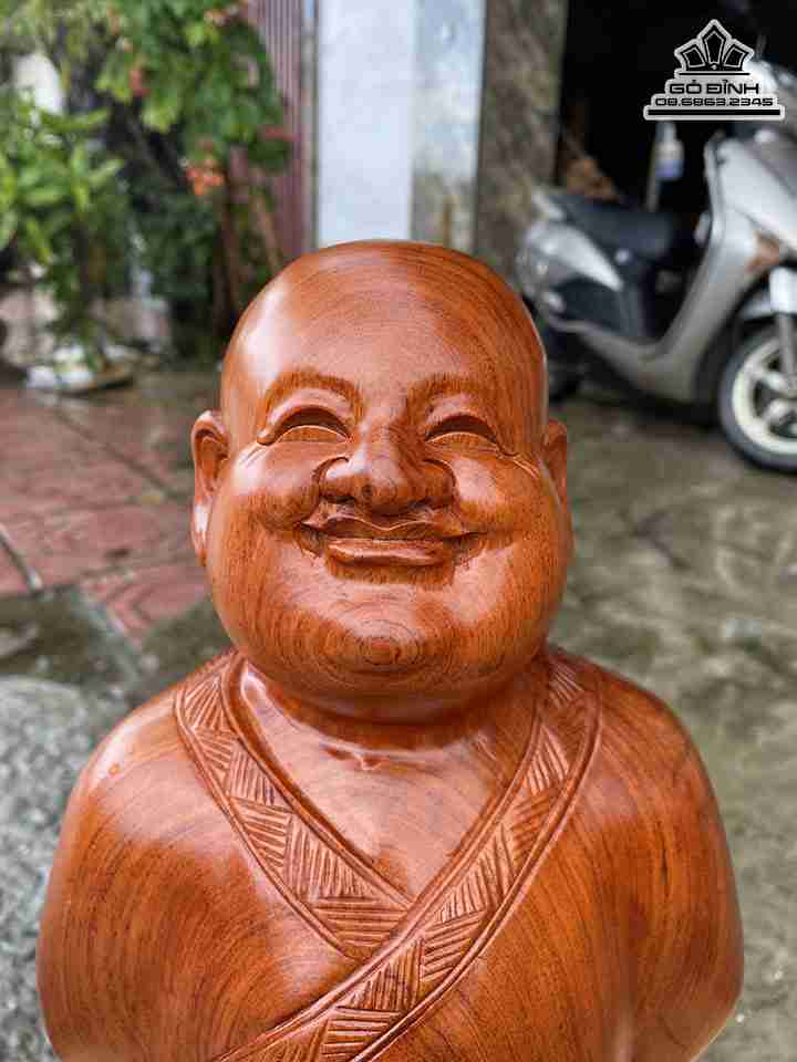 Tượng Tùy Duyên Gỗ Hương 3